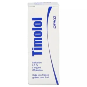 TIMOLOL 0.5% SOL OFT C/5ML